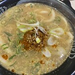 Hanamaru Udon - 今回はスープがとても薄くて水っぽかったです