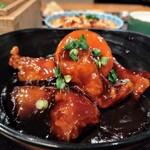 胡同サンキ - 黒酢のコクがありまろやかな甘酸っぱさにご飯がすすむミニ黒酢酢豚です！