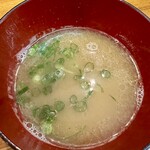 ふくみや - これは別日のトリニボ(鶏と煮干)のスープ。濃厚旨し。