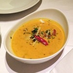 シターラ 青山店 - 牡蠣のカレー（'13-'14冬　メニュー）。