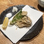 三山 - 牡蠣の天ぷら