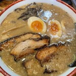 函館麺や 一文字 - チャッチャ醤油(チャーシュー&味付き卵)