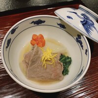 京懐石 美濃吉 竹茂楼 ホテルグランヴィア京都店 - 但馬牛小鉢