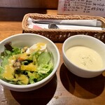 キッチン櫻庭 - このセットが先に来ます