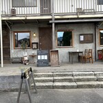 Cafeつなぐば - 店頭。