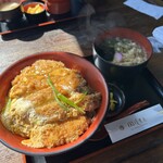 国境食堂 - カツ丼ミニうどん付き