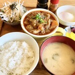 Cafe narumari - 牛スジ煮込み定食　