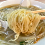 三ちゃん - もやしそばの麺