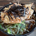 Ise Soba - ガキガキのかき揚げがのった天ぷらそば