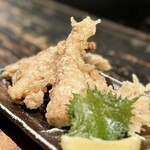 山元麺蔵 - 鶏ささみの天麩羅