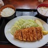 Tonkatsu Iso - ロースカツ定食（半ライスで税込1045円）