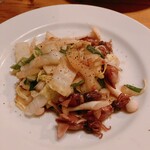 クワット - ホタルイカと白菜のアーリオオーリオ カラスミ掛け