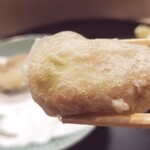 末広寿司 - あん肝の天ぷら
