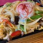 レストラン シェルブルー - オホーツク塩焼きそば