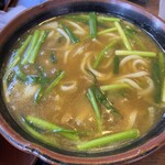 칸미도코로 아마카라 - 出汁の効いてて細うどんなのにコシ少しある