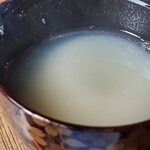 どあひ - 蕎麦湯