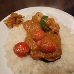 curry 草枕 - なすトマトチキン