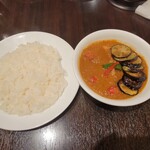 curry 草枕 - なすトマトチキン