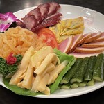 Kaseirou Shinkan - [10000円コース] 6種前菜の盛合わせ