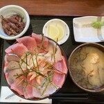 Izakaya Yasu - 海鮮丼（1150円）税込【令和6年02月16日撮影】