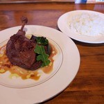 Kenの厨房 - カモ肉の赤ワイン煮込み