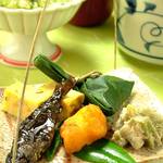 Shigure - 前菜（湯葉と豆腐の懐石料理）