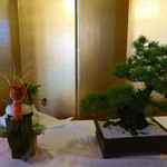 ラ・メール ザ クラシック - お店の入り口のお正月飾り