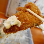 釣りあじ食堂 - 金あじフライ