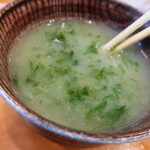 Tsuriaji Shokudou - 青のり汁
