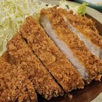 とんかつちとせ - ロースかつ