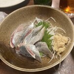 中央酒場 - 鰯の刺身