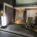 Nikuryouri Yasuda - 京都市上京区。閑静な住宅街の一角にお店はあります。こちらで肉料理？と意外性があります。