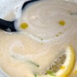 月よみ 鶏そば - 白トリュフオイルトッピング,Lemonバター鶏そばに味玉トッピングで1,385円。月よみ by GET54(鹿児島空港)TMGP撮影