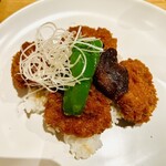 トンカツ・トンしゃぶ ケンボロー - フィレ肉のフラワーライス