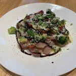 ボーノ - マグロのカルパッチョ　近景