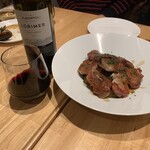 ボーノ - 赤ワインにチェンジ　サルティンボッカ（特別メニュー）と共に