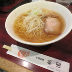 桃園 - ラーメン（醤油）　６５０円