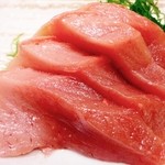 和楽 - 脂がのった分厚いメバチマグロ