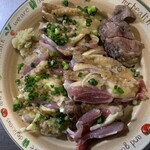 鶏のたたき 熊本屋 - 鶏のたたき　この照り具合を見よ！