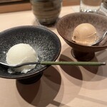 匠 誠 - 塩ときなこのアイス