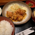 ニユートーキヨー 庄屋 - 今回のオーダーはチキン南蛮定食