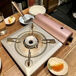 米家 - クエ鍋準備