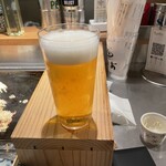 Monja Yaki Teppan Yaki Baru Mojio - 生ビール