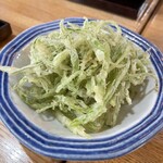 手打蕎麦のたぐと - ねぎ天