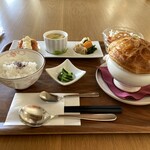 Yamakafe Anete Aniveru - 山カフェのランチ¥1500(税込)