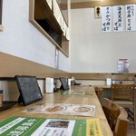 Juuwari Soba Nakamura Menbee - 店内（カウンター）