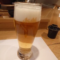 鮨竜 - スーパードライ（生）