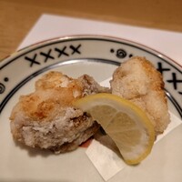 鮨竜 - あんこうの唐揚げ