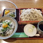 増田屋 - 料理写真:釜揚げしらす丼セット