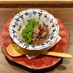 Kuzushi Nosuke - 新物ホタルイカの飯蒸し